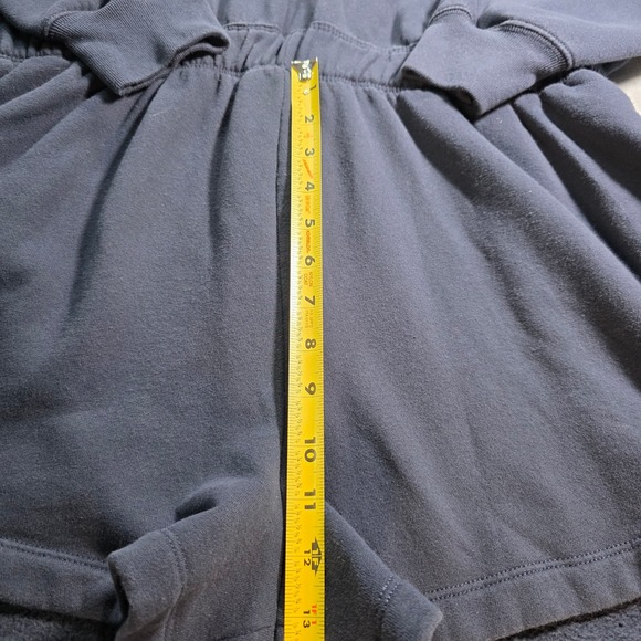 Abercrombie & Fitch Navy Blue Long Sleeve Polo Fleece Shorts Romper XL - Picture 6 of 10
